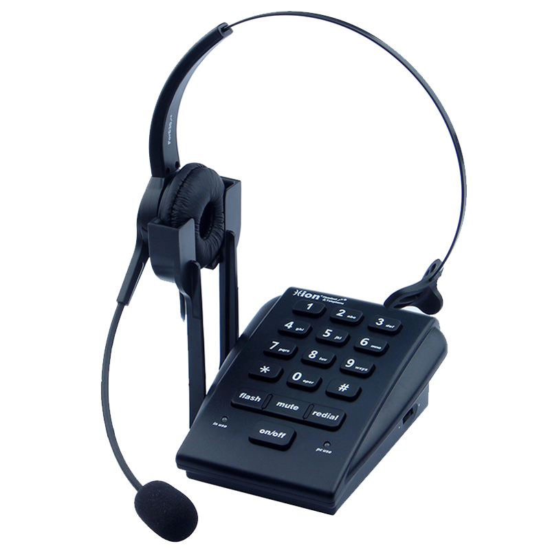 Hion/北恩U800呼叫中心耳机电话 提升客户管理与业务外包服务效率